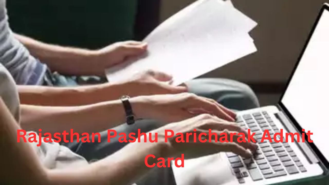 Steps Rajasthan Pashu Paricharak Admit Card