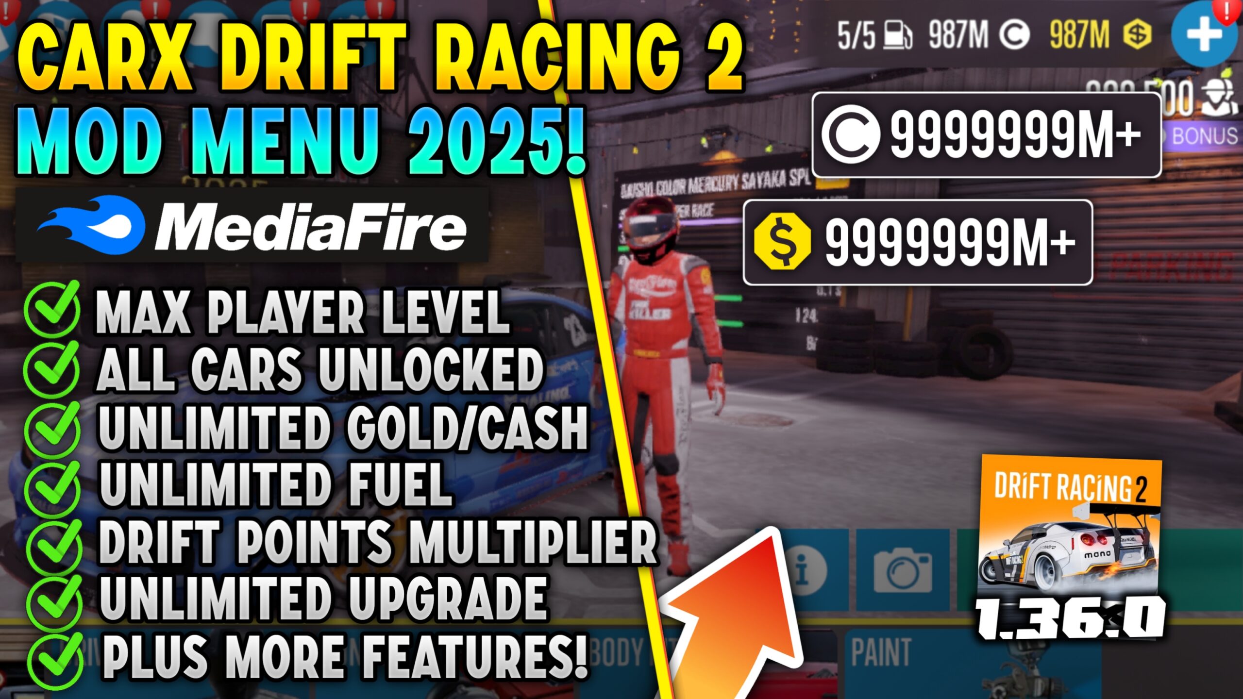 CarX Drift Racing 2 MOD APK free download